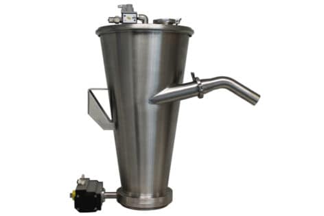 pneumatic conveying of pharmaceutical powders