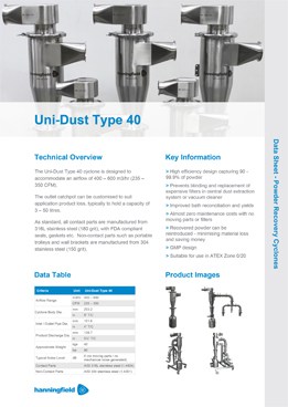 Uni-Dust Type 40 - Hanningfield